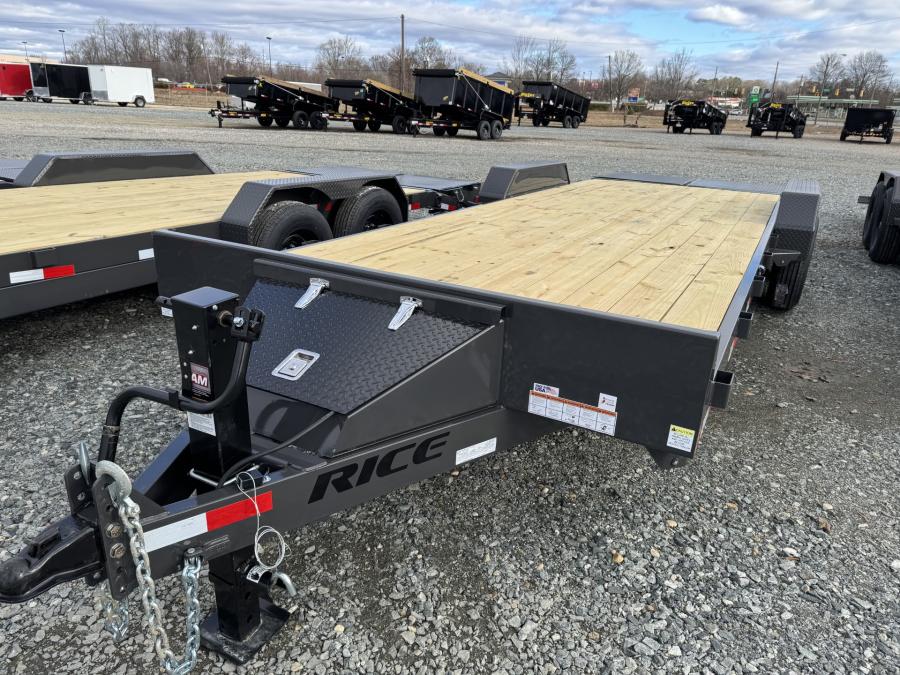 Rice Trailers FME RICE - MAGNUM 14K EQUIPMENT HAULER 20+3 GREY - STANDARD Image 0