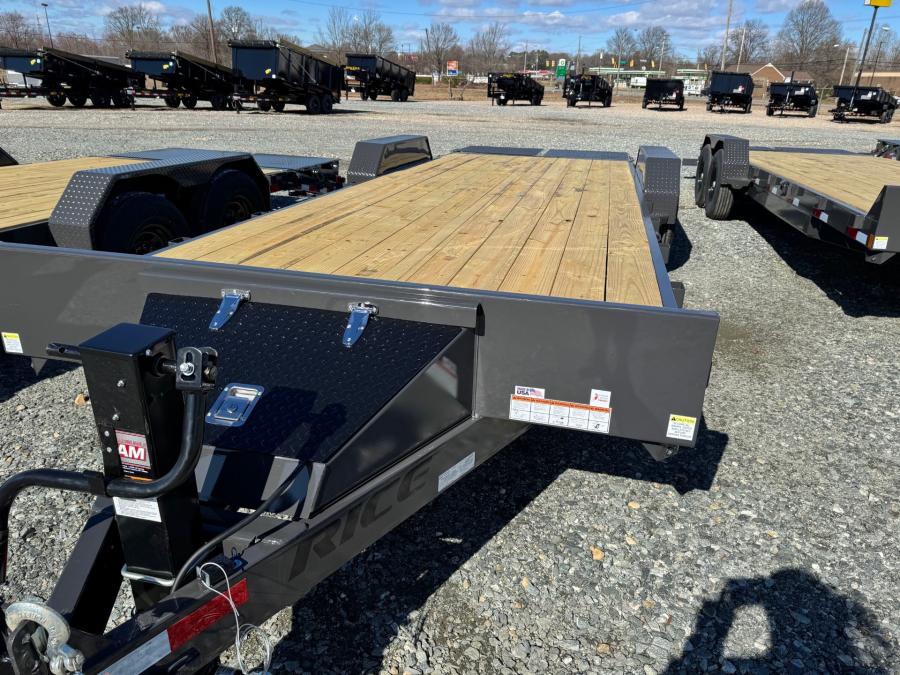 Rice Trailers FME RICE - MAGNUM 14K EQUIPMENT HAULER 20+3 GREY - STANDARD Image 3