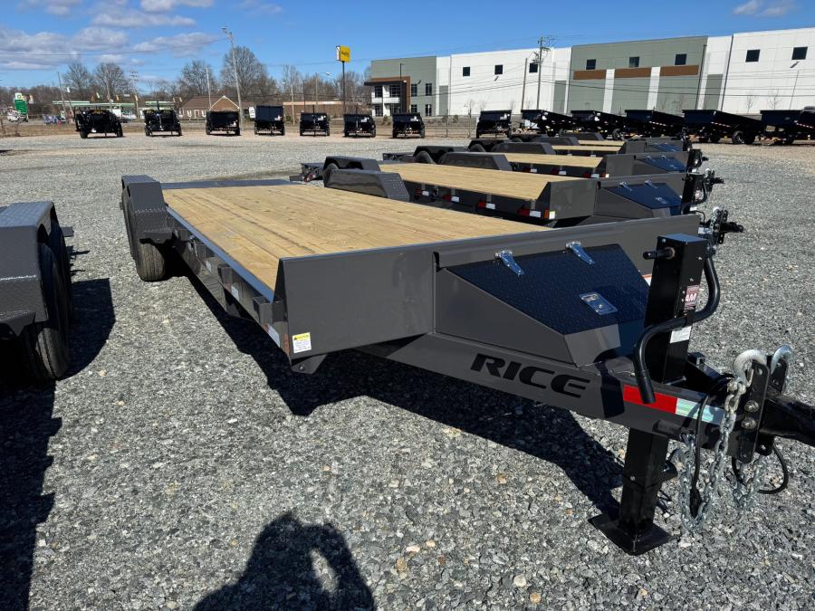 Rice Trailers FME RICE - MAGNUM 14K EQUIPMENT HAULER 20+3 GREY - STANDARD Image 1