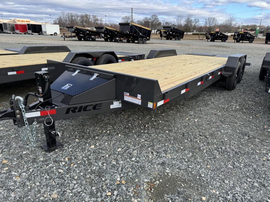 Rice Trailers FME RICE - MAGNUM 14K EQUIPMENT HAULER 20+3 GREY - STANDARD Image 0