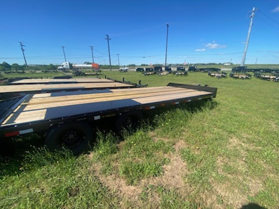 Big Tex 22PH, Pintle, 102″ x 25′, 23.9K, Dovetail, Mega Ramps image 1