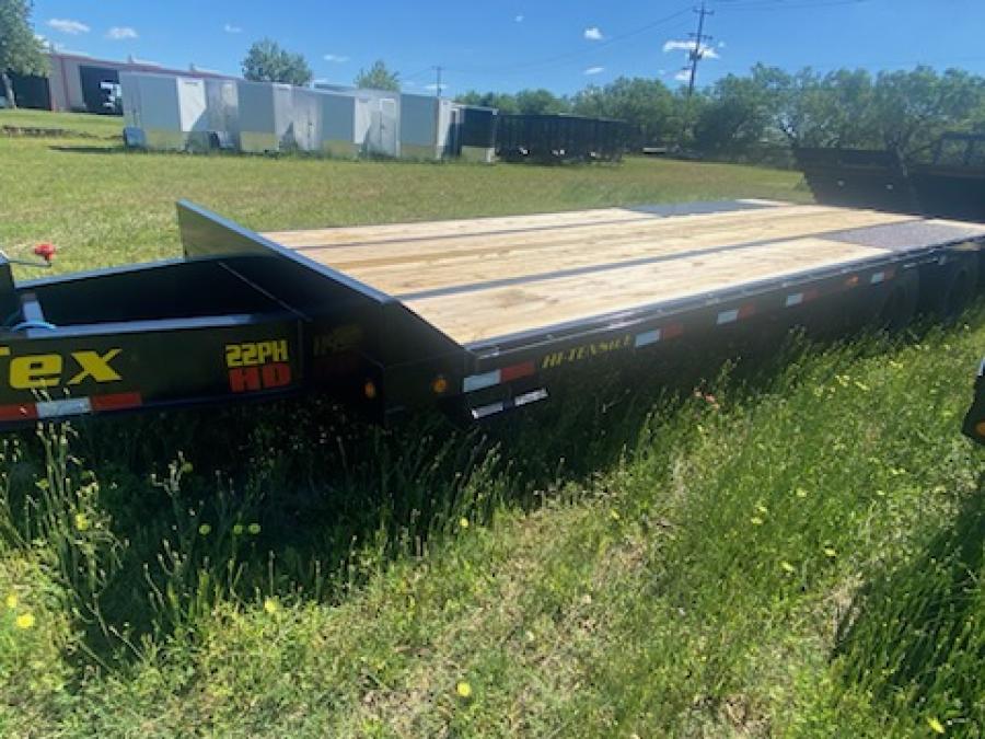 Big Tex 22PH, Pintle, 102″ x 25′, 23.9K, Dovetail, Mega Ramps image 3