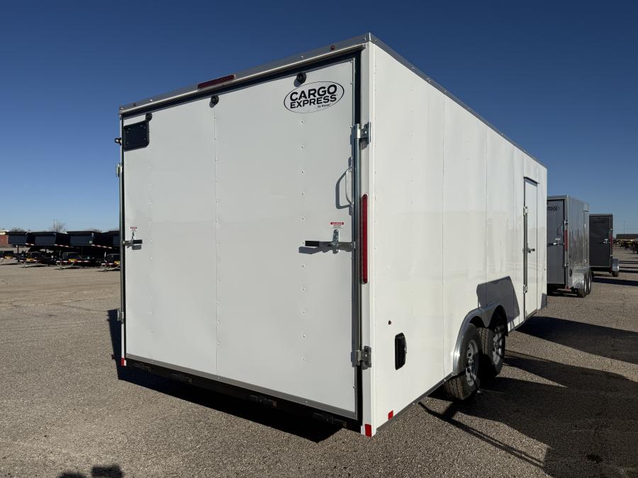 85X20INDIGO DLX FLAT TOP VNOS ENCLOSED CAR HAULER Image 1