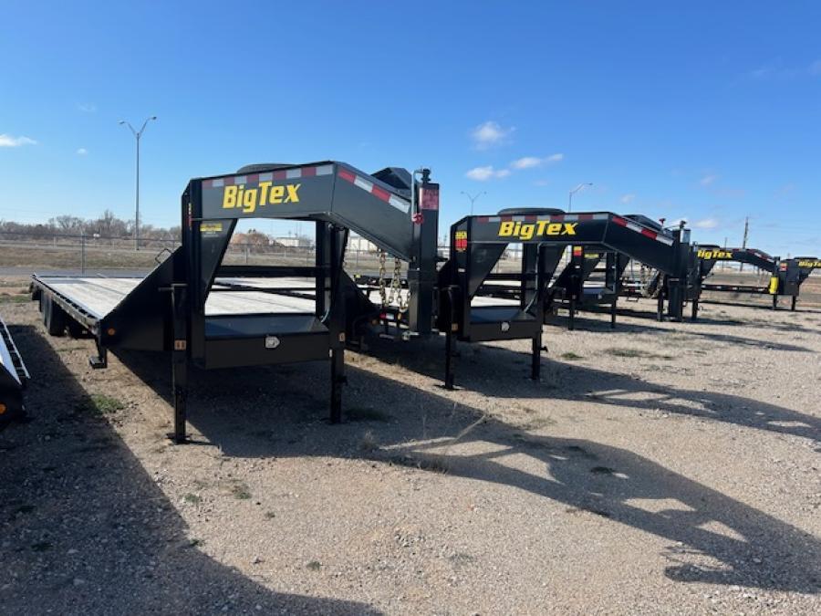Big Tex 22GN, Gooseneck, 102" x 33', 23.9K, Dovetail, Mega Ramps Image 0