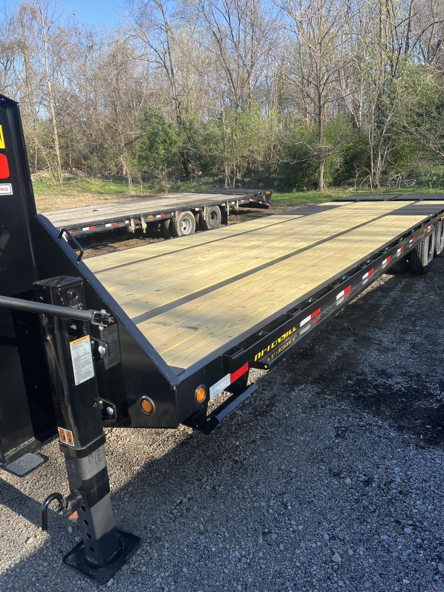 Big Tex 22GN, Gooseneck, 102" x 33', 23.9K, Dovetail, Mega Ramps Image 1