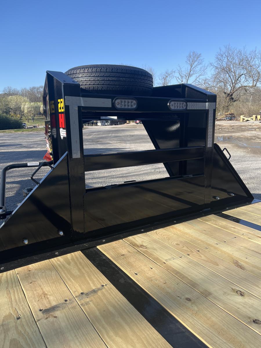 Big Tex 22GN, Gooseneck, 102" x 33', 23.9K, Dovetail, Mega Ramps Image 2