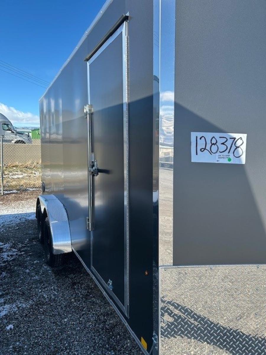 K841 7X16 OUTBACK DLX FLAT TOP VNOSE ENCLOSED CARGO 7K image 1