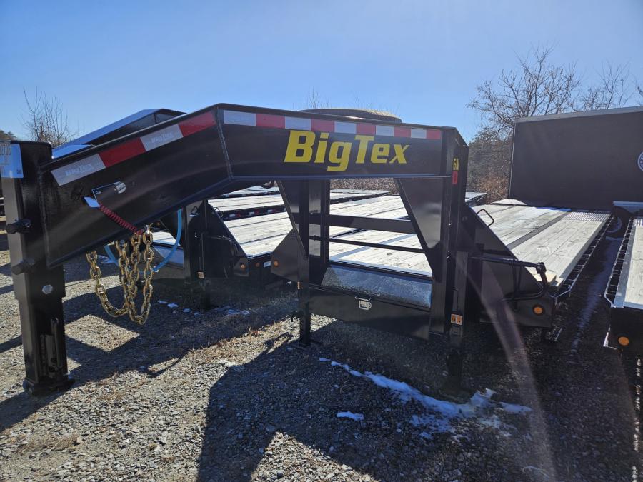 Big Tex 22GN, Gooseneck, 102″ x 30′, 23.9K, Dovetail, Mega Ramps Image 0