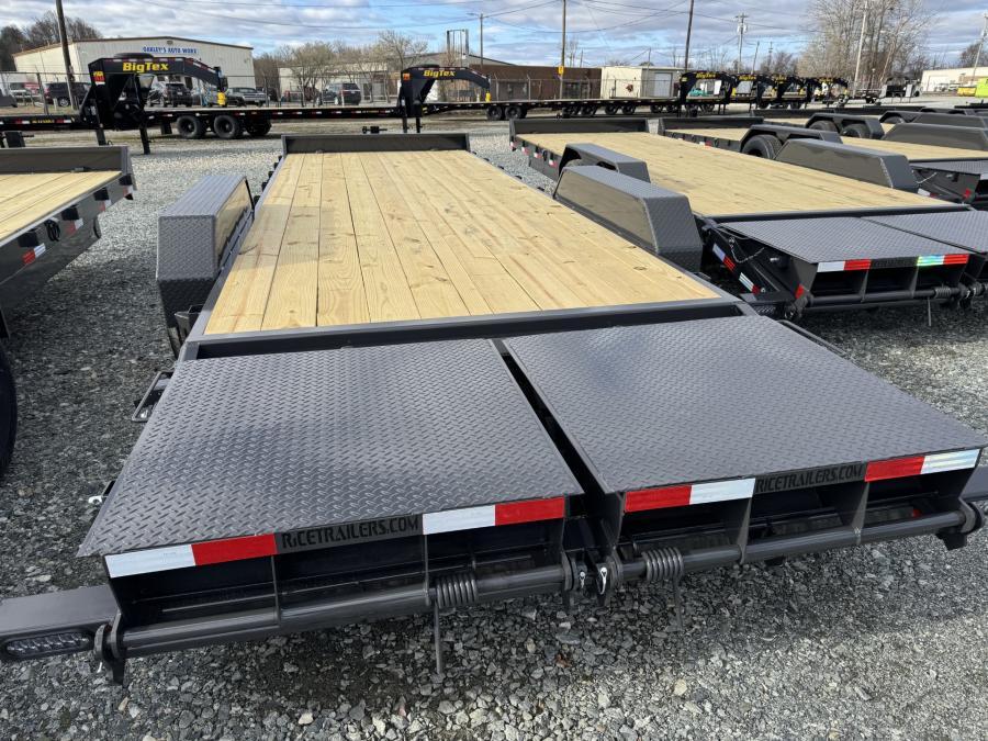 Rice Trailers FME RICE - MAGNUM 14K EQUIPMENT HAULER 20+3 GREY - STANDARD Image 0
