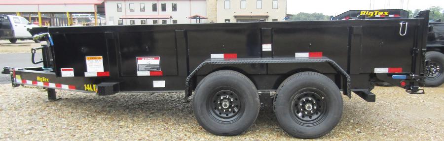 Big Tex 14LP, Dump, 83" x 14', 14K Image 2