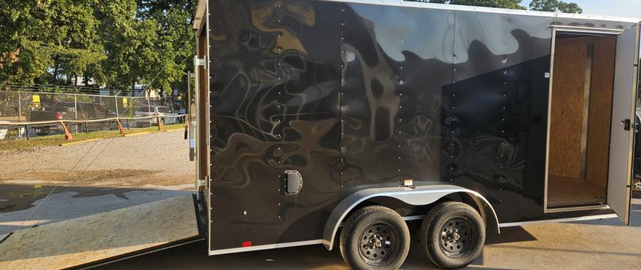 RWT7 96″ x 14 Over the Axle Bumper Pull Dump Image 0