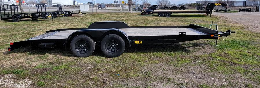 Big Tex 70CH, Car Hauler, 83″ x 18′, 7K, Dovetail image 0