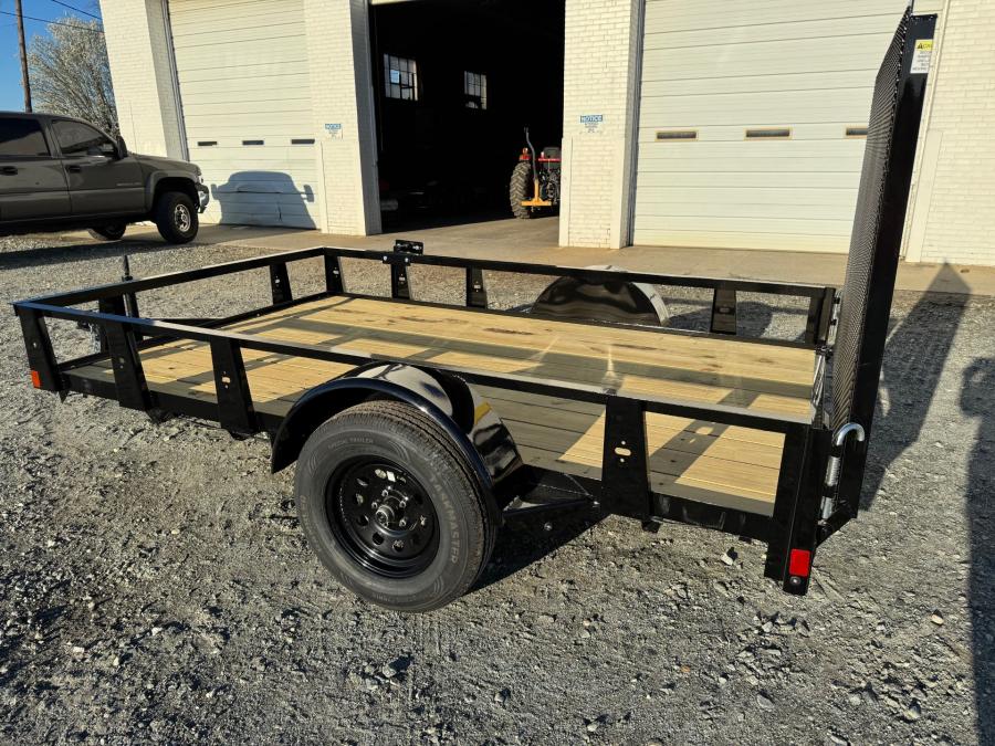 RICE SST RICE - ECON 3.5K SINGLE AXLE UTL 76X10 BLACK - TIRE MT Image 1