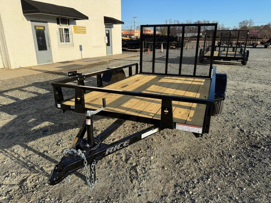 RICE SST RICE - ECON 3.5K SINGLE AXLE UTL 76X10 BLACK - TIRE MT Image 4