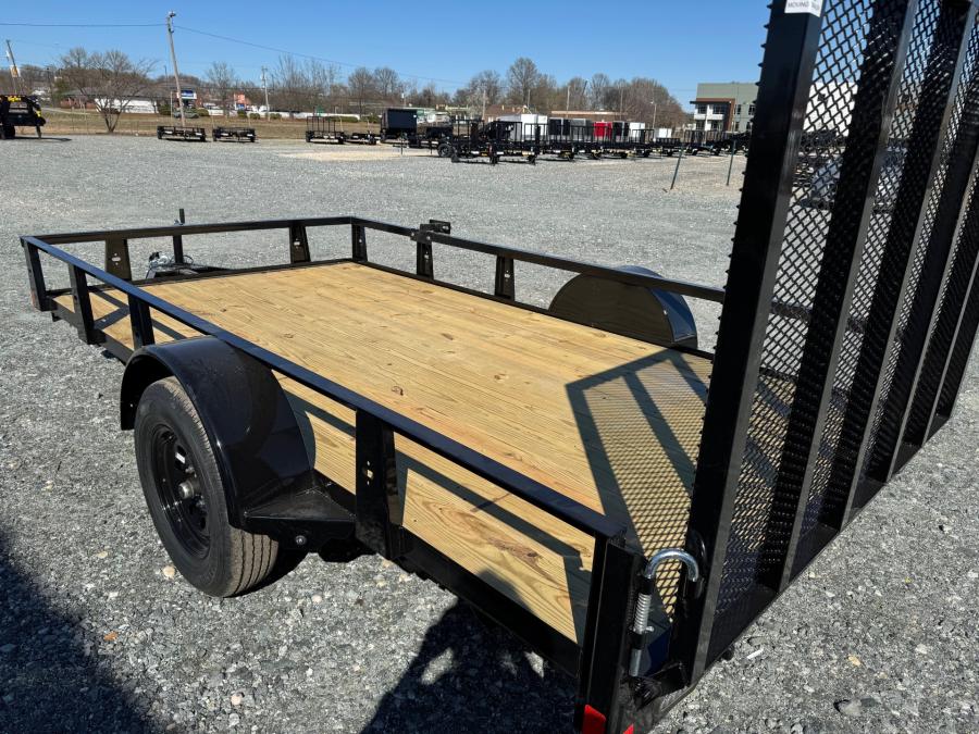 RICE SST RICE - ECON 3.5K SINGLE AXLE UTL 76X12 BLACK - TIRE MT Image 1