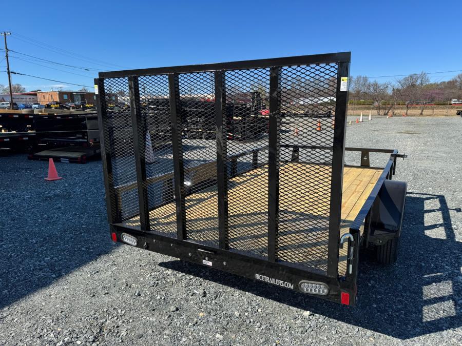 RICE SST RICE - ECON 3.5K SINGLE AXLE UTL 76X12 BLACK - TIRE MT Image 5