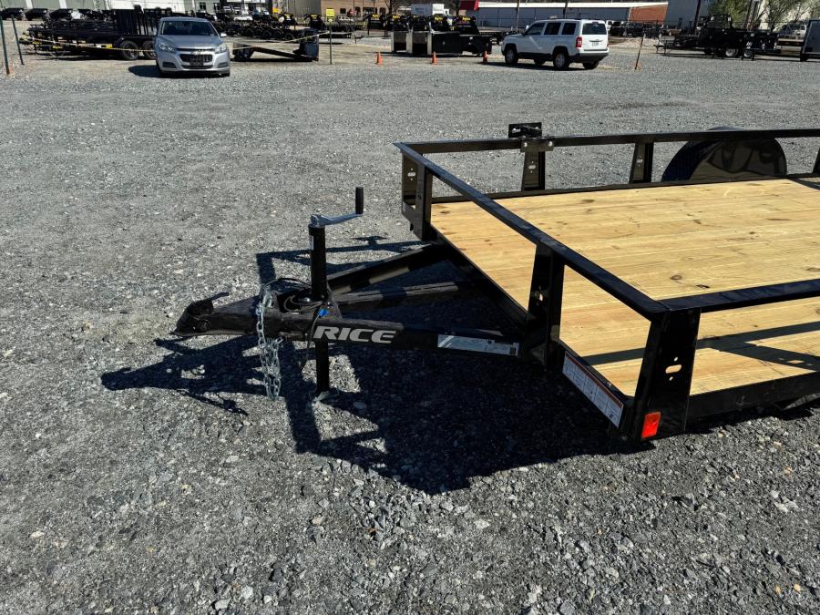 RICE SST RICE - ECON 3.5K SINGLE AXLE UTL 76X12 BLACK - TIRE MT Image 2