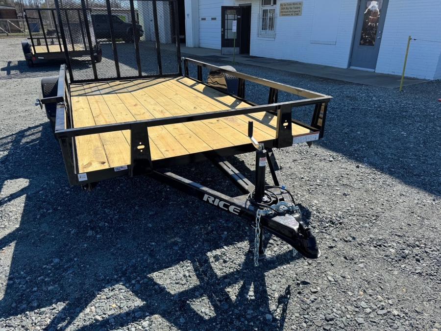 RICE SST RICE - ECON 3.5K SINGLE AXLE UTL 76X12 BLACK - TIRE MT Image 4