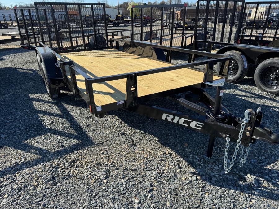 RICE SST RICE - ECON 7K TANDEM AXLE UTL 76X14 BLACK - TIRE MT Image 1