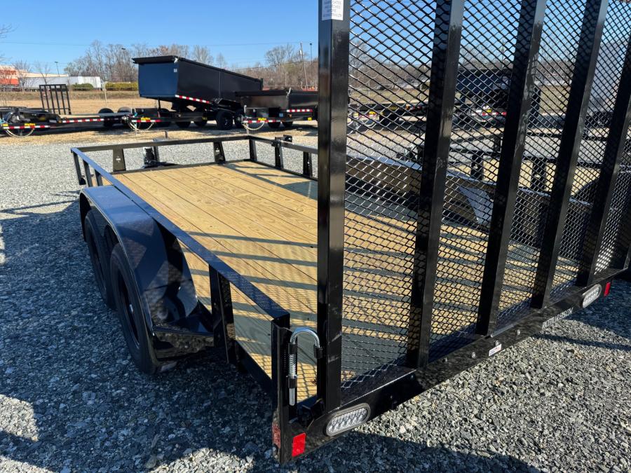 RICE SST RICE - ECON 7K TANDEM AXLE UTL 76X14 BLACK - TIRE MT Image 2
