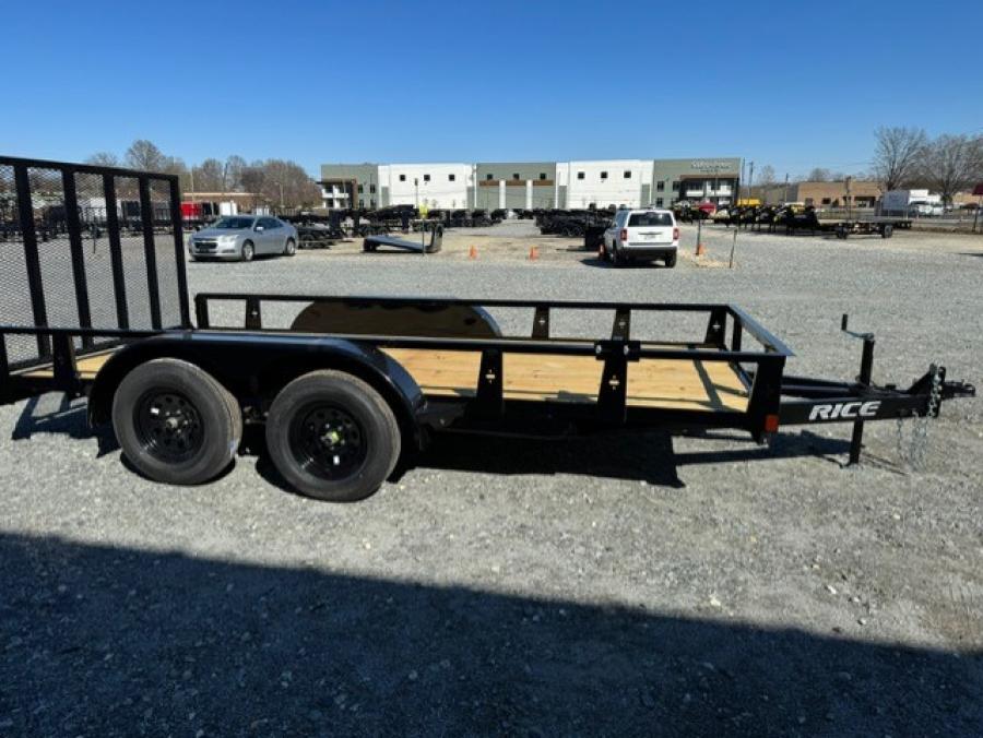 RICE SST RICE - ECON 7K TANDEM AXLE UTL 76X14 BLACK - TIRE MT Image 1