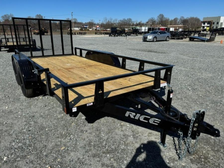 RICE SST RICE - ECON 7K TANDEM AXLE UTL 76X14 BLACK - TIRE MT Image 0