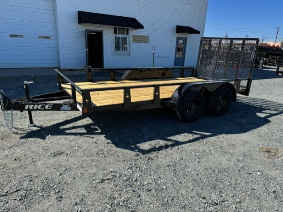 RICE SST RICE - ECON 7K TANDEM AXLE UTL 76X14 BLACK - TIRE MT Image 6