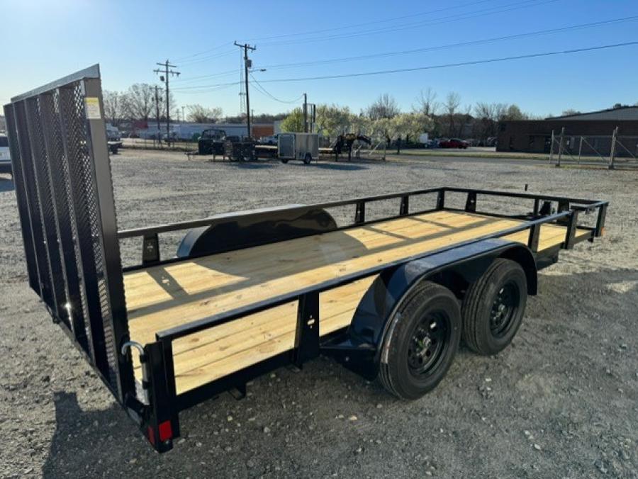 RICE SST RICE - ECON 7K TANDEM AXLE UTL 76X16 BLACK - TIRE MT Image 1