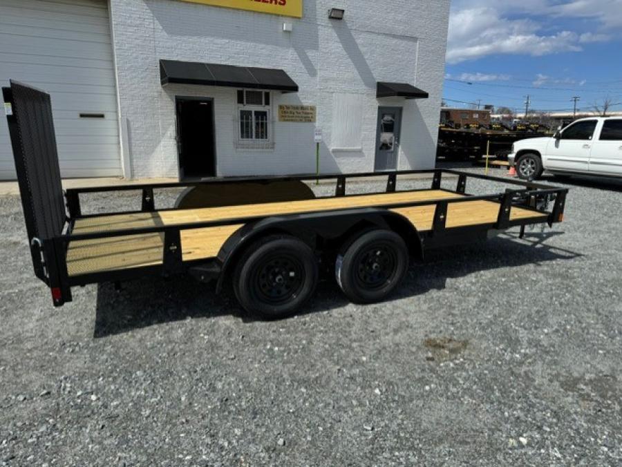 RICE SST RICE - ECON 7K TANDEM AXLE UTL 76X16 BLACK - TIRE MT Image 1
