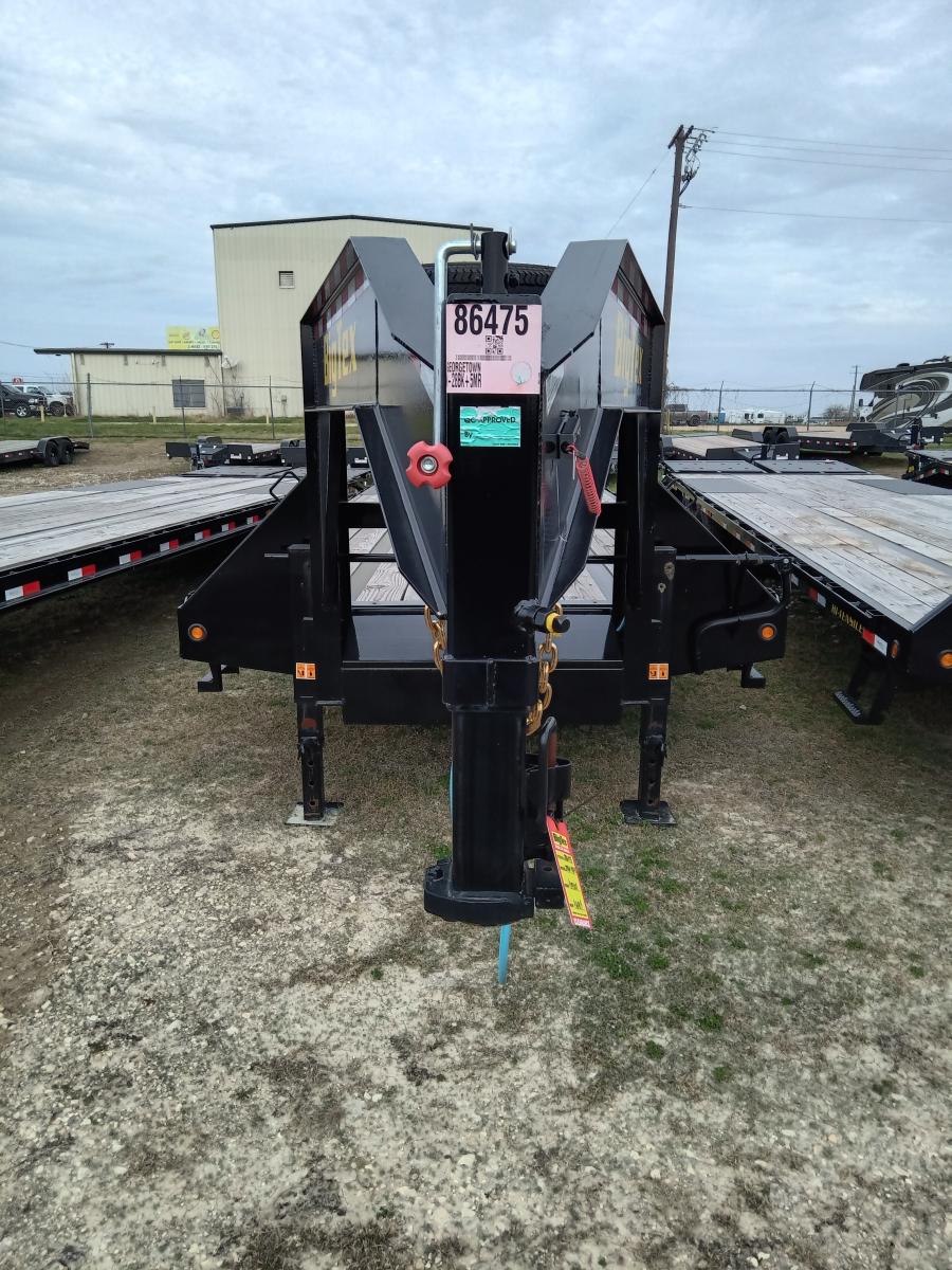 Big Tex 22GN, Gooseneck, 102" x 35', 23.9K, Dovetail, Mega Ramps Image 1