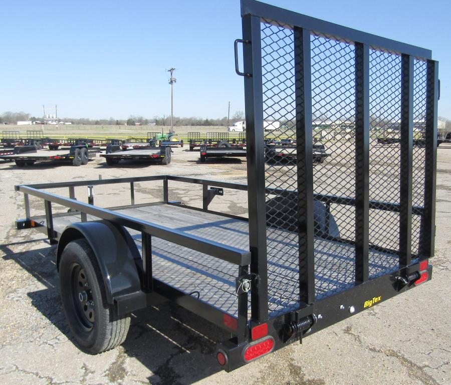Big Tex 30SA 2,995# SA UTL 60"x8 4RG SPMT BLACK Image 2