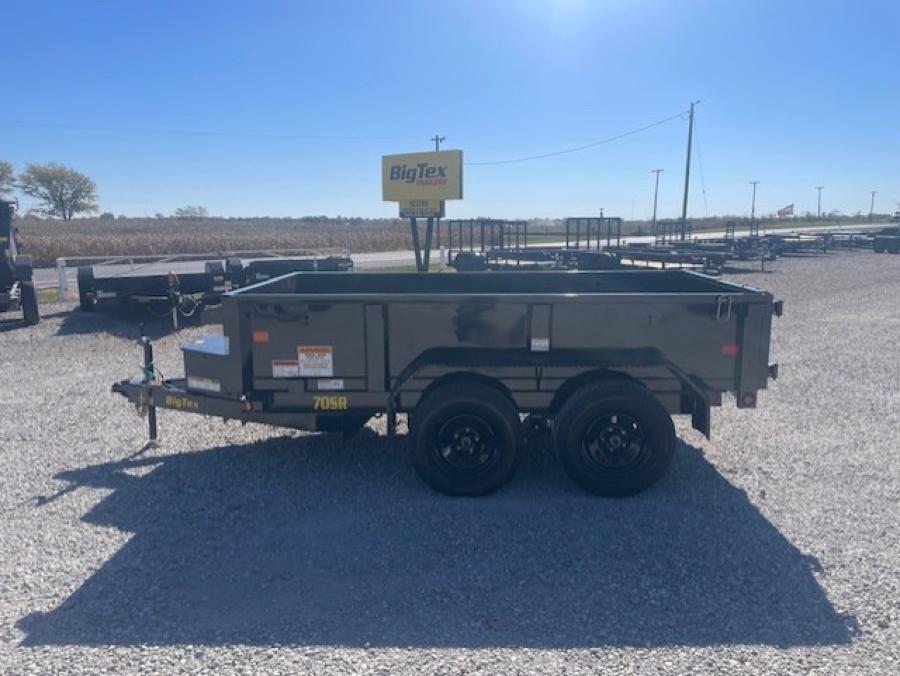 Big Tex 70SR, Dump, 60" x 10', 7K, Double Rear Doors Image 0