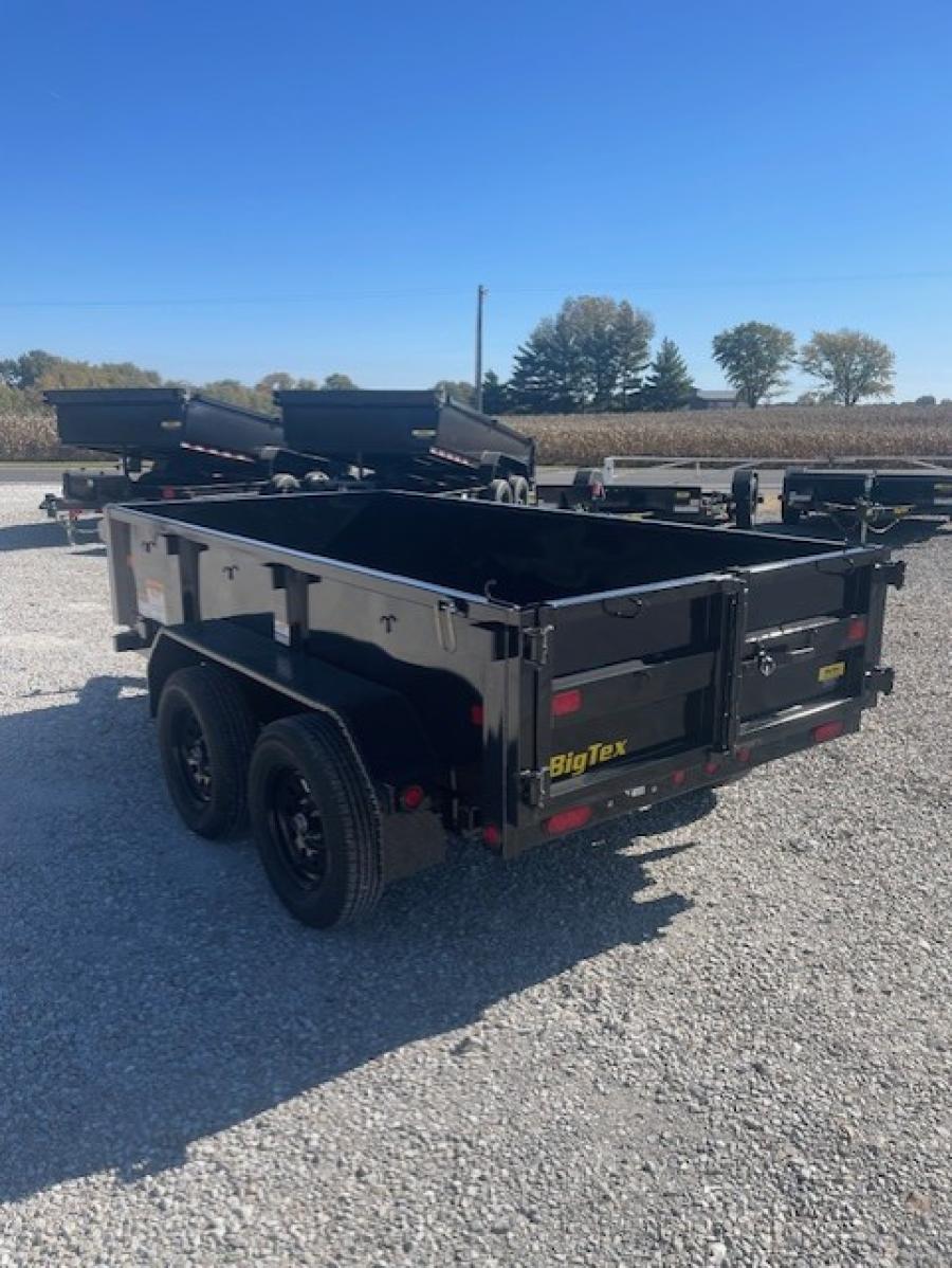 Big Tex 70SR, Dump, 60" x 10', 7K, Double Rear Doors Image 1