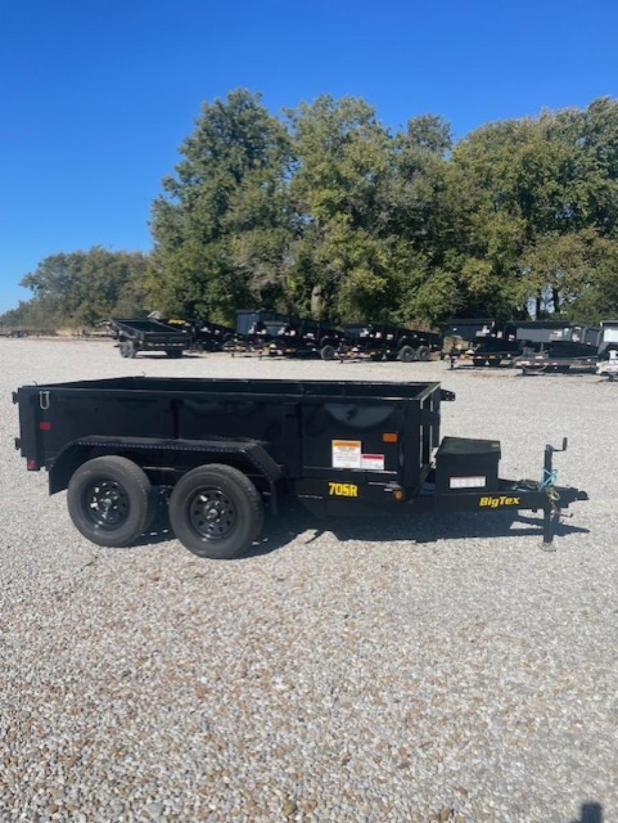 Big Tex 70SR, Dump, 60" x 10', 7K, Double Rear Doors Image 2