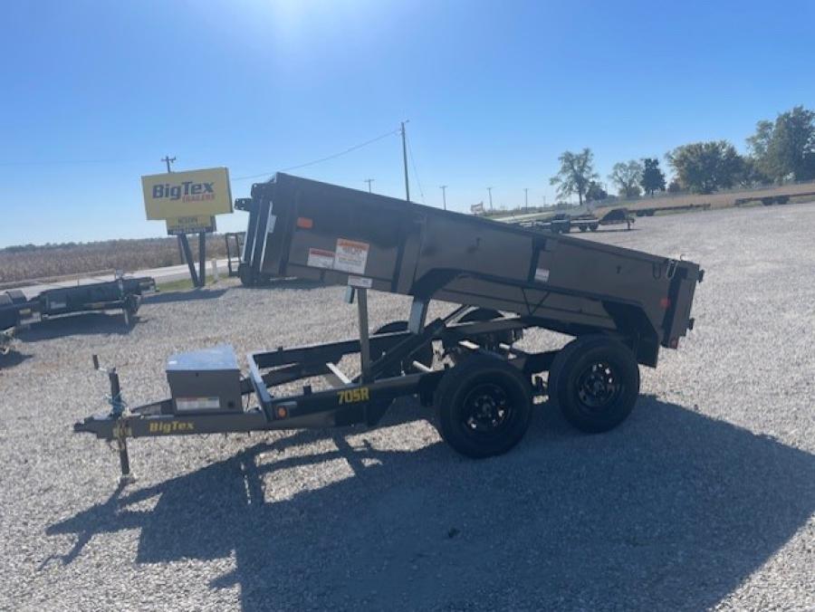 Big Tex 70SR, Dump, 60" x 10', 7K, Double Rear Doors Image 3