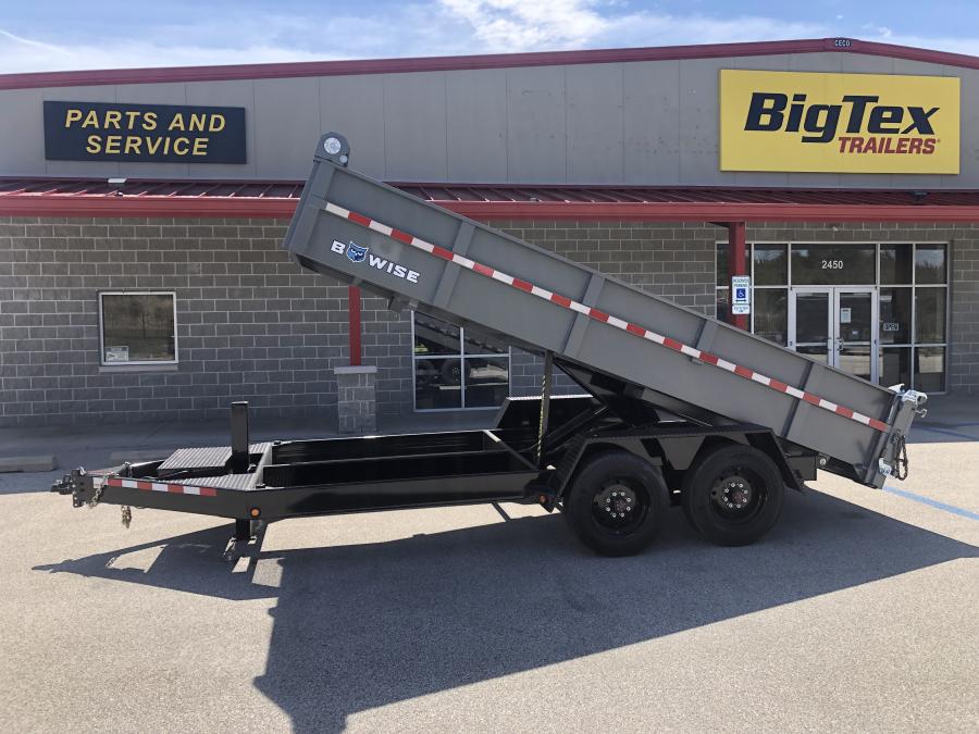 B-Wise DLP16-17 Dump, 82" x 16', 17.6K, Hydraulic Jack Image 2