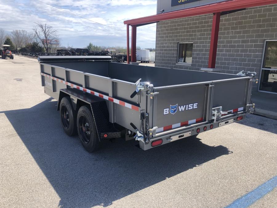 B-Wise DLP16-17 Dump, 82" x 16', 17.6K, Hydraulic Jack Image 6
