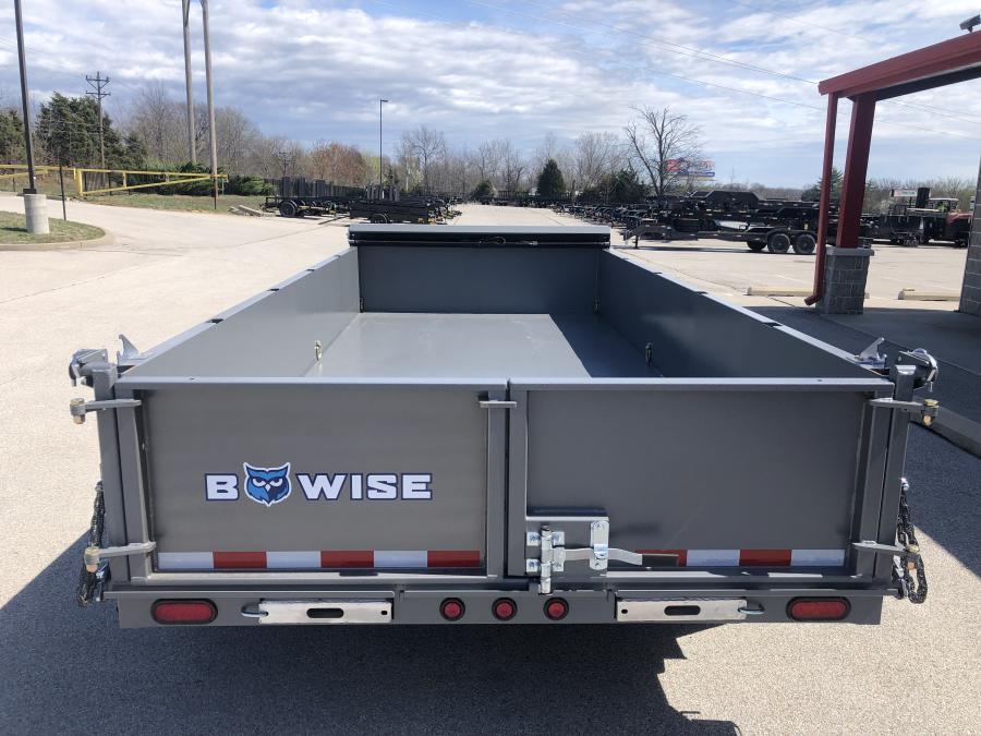 B-Wise DLP16-17 Dump, 82" x 16', 17.6K, Hydraulic Jack Image 7