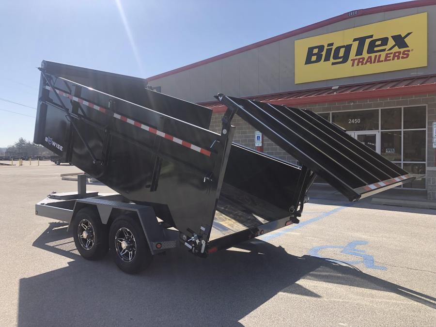 B-Wise DU14-15 Ultimate Dump, 82" x 14', 15.4K, Hydraulic Jack, Spare Tire, Wireless Remote Image 3