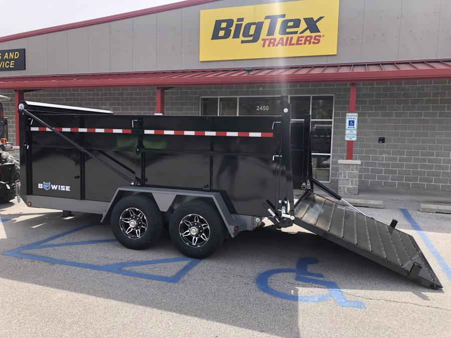 B-Wise DU14-15 Ultimate Dump, 82" x 14', 15.4K, Hydraulic Jack, Spare Tire, Wireless Remote Image 5