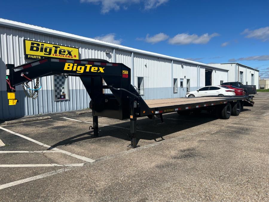 Big Tex 25GN, Gooseneck, 102" x 33', 25.9K, Dovetail, Mega Ramps Image 0