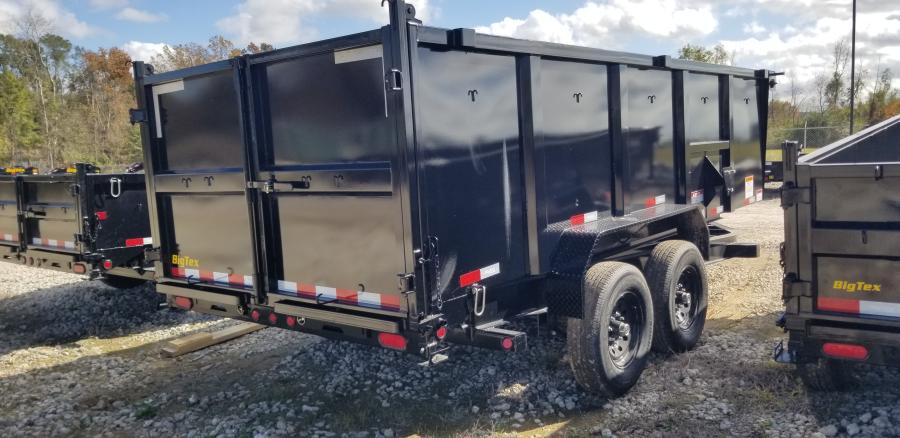 Big Tex 14LP, Dump, 83" x 16', 14K, 4' Sides Image 2