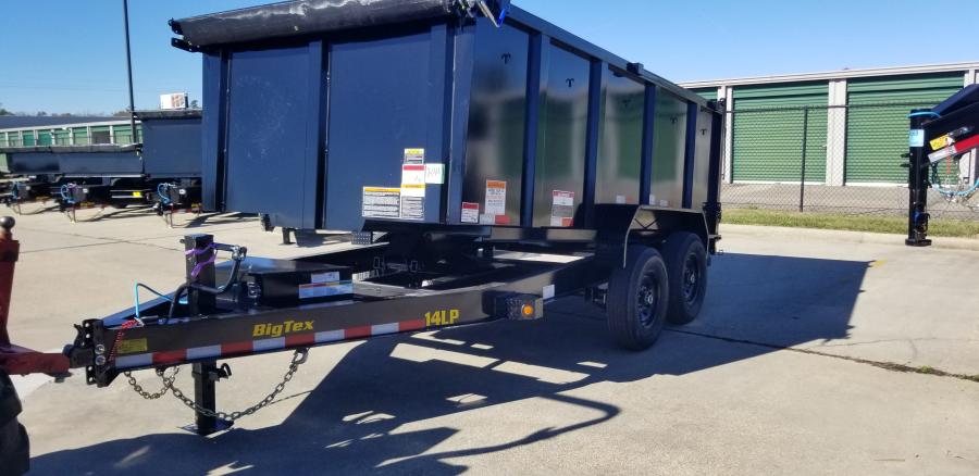 Big Tex 14LP, Dump, 83" x 16', 14K, 4' Sides Image 0