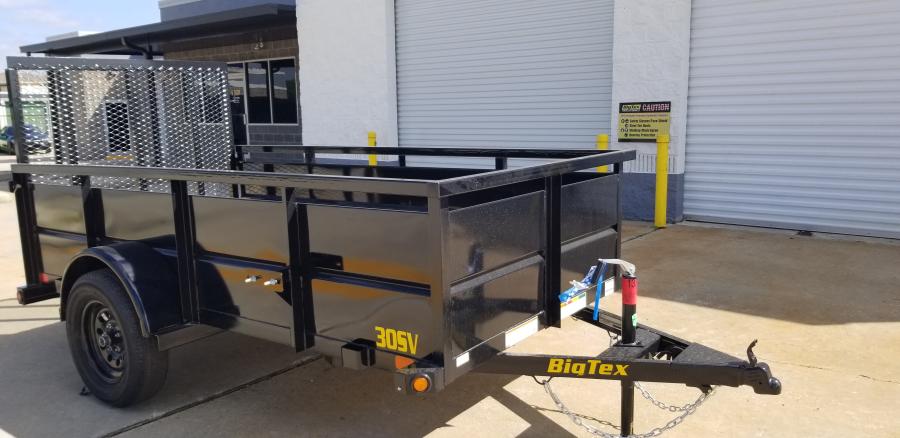 Big Tex 30SV, Single Axle Landscape, 60" x 10', 3K Image 2