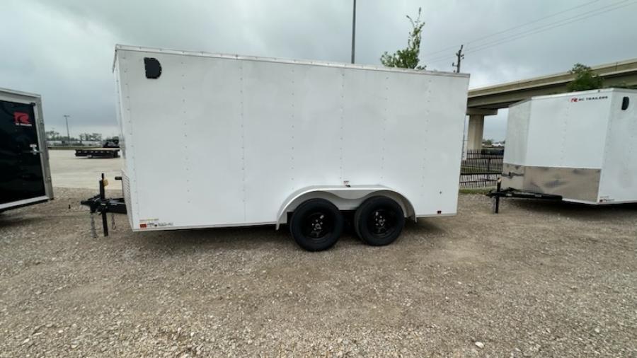 RWT6 RWT 6 x 12 SA FLAT TOP WEDGE ENCLOSED TRAILER BY RC Image 0