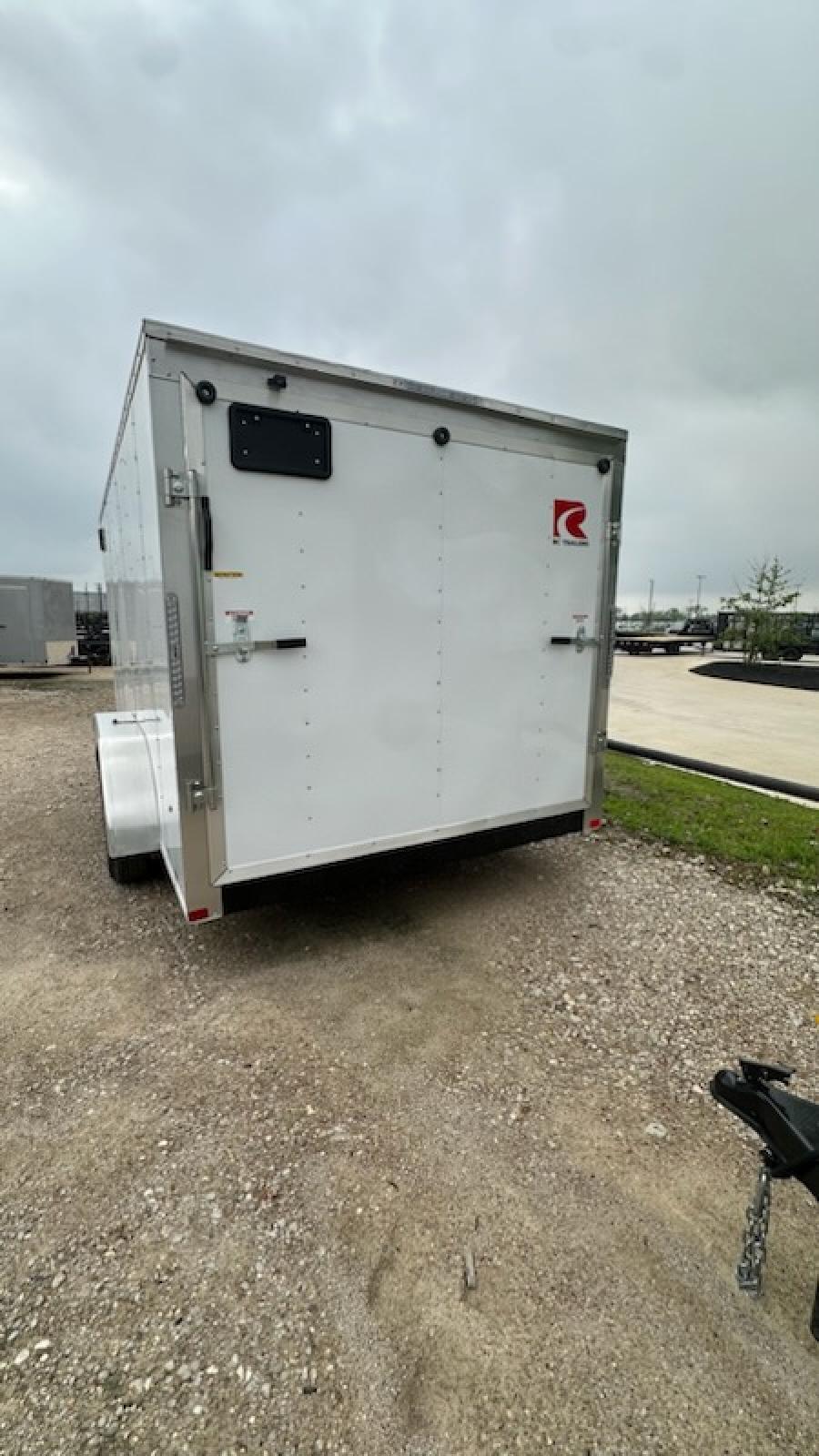 RWT6 RWT 6 x 12 SA FLAT TOP WEDGE ENCLOSED TRAILER BY RC Image 1