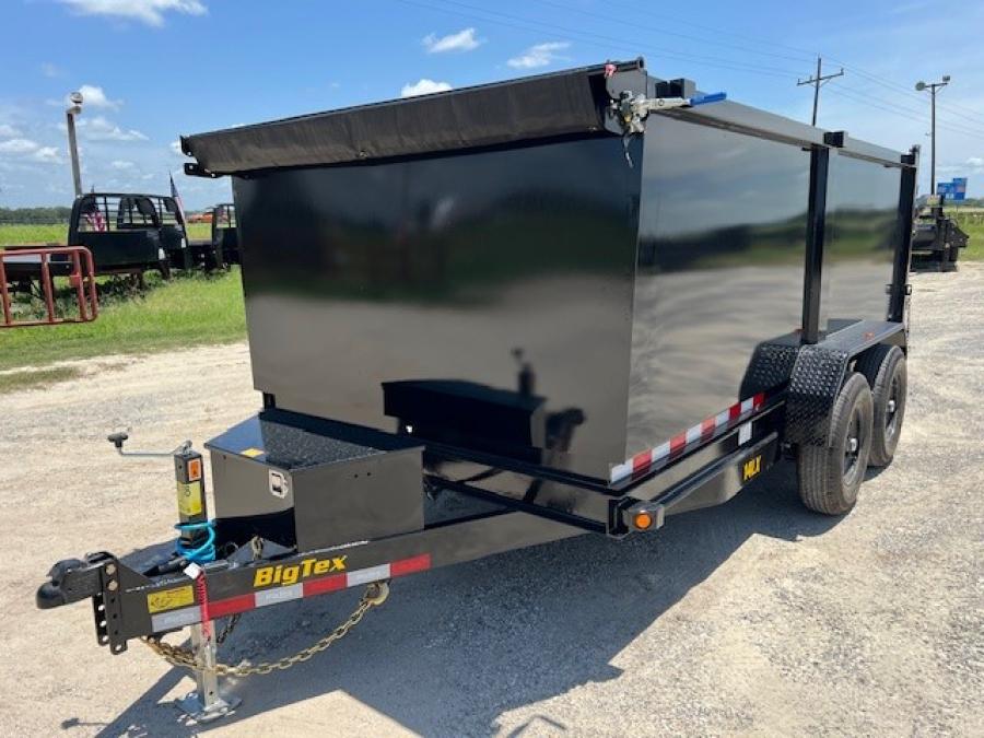 Big Tex 14LX, Dump, 83" x 14', 14K, 4' Sides Image 4