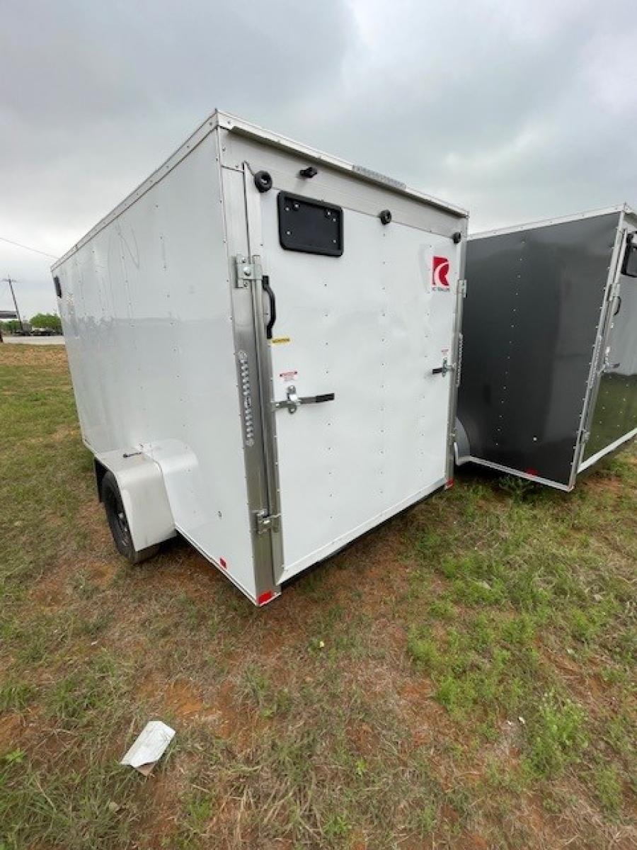 RWT6 RWT 6 x 12 SA FLAT TOP WEDGE ENCLOSED TRAILER BY RC Image 3