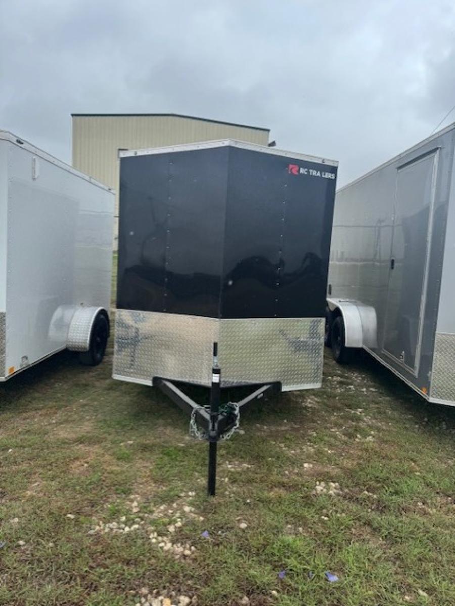 RWT6 RWT 6 x 12 SA FLAT TOP WEDGE ENCLOSED TRAILER BY RC Image 0