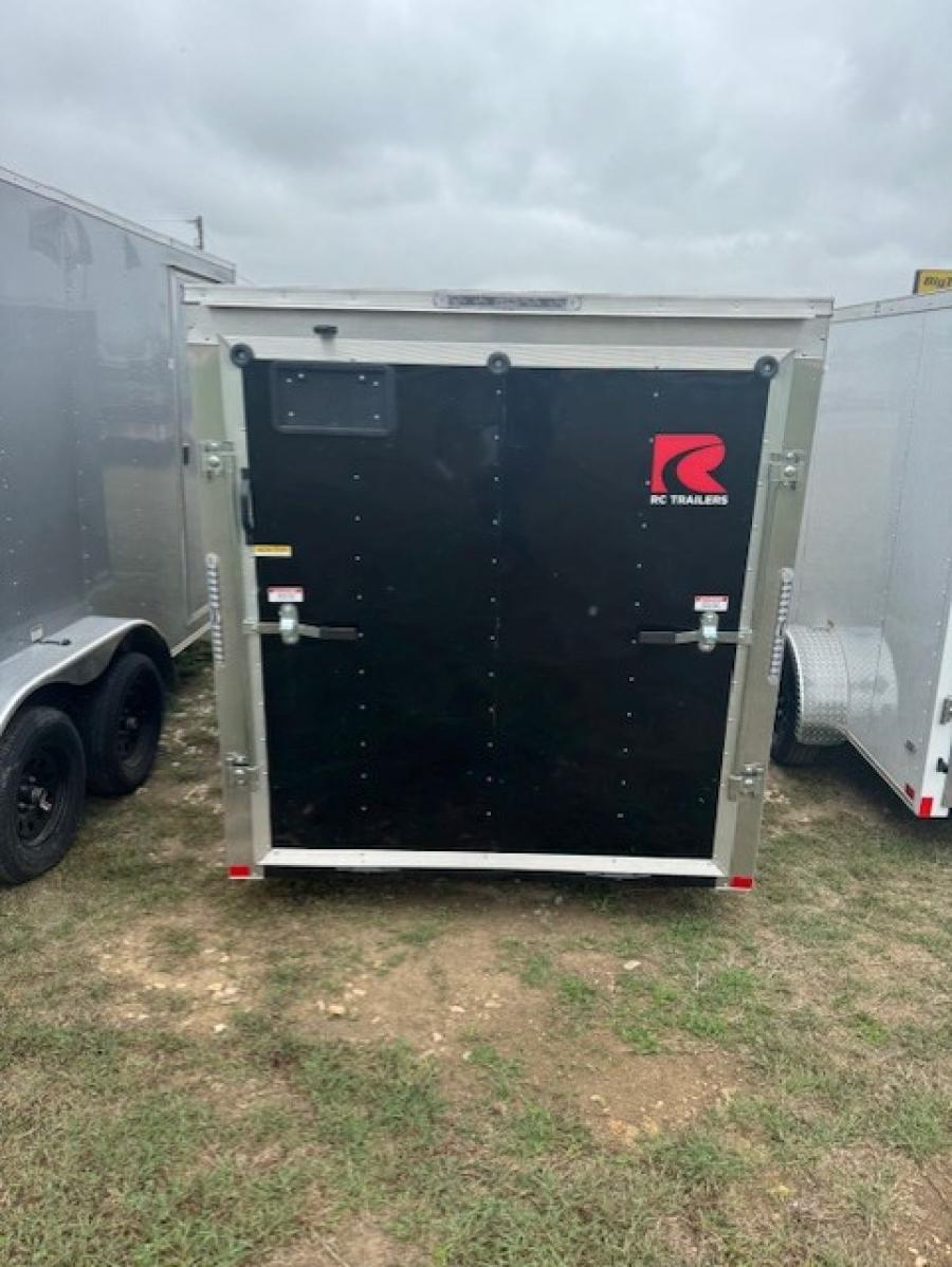 RWT6 RWT 6 x 12 SA FLAT TOP WEDGE ENCLOSED TRAILER BY RC Image 2